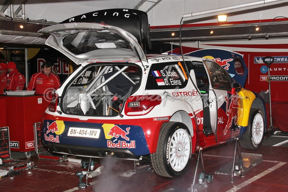 Loeb / Elena, Citroën DS3 WRC, Citroën Total WRT