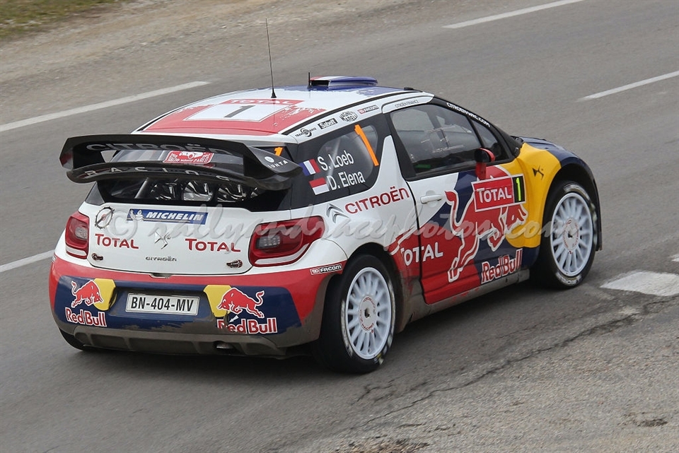 Loeb / Elena, Citroën DS3 WRC, Citroën Total WRT