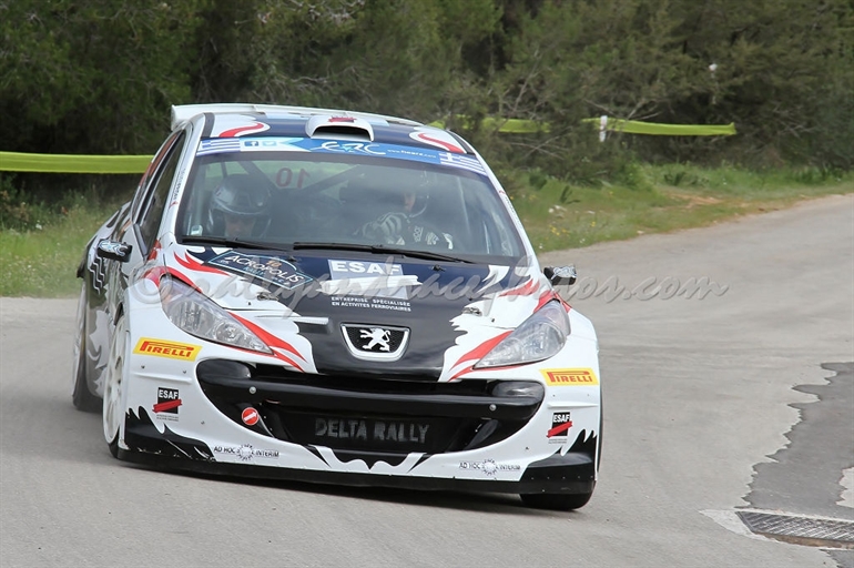 Consani / Landais, Peugeot 207 S2000, Delta Rally