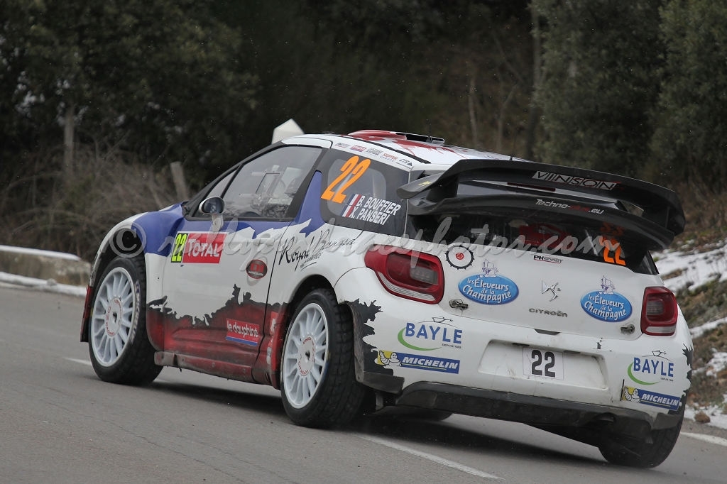 Bouffier / Panseri, Citroën DS3 WRC, PH Sport