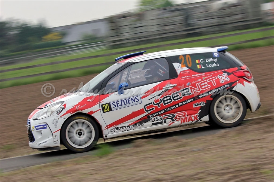 Dilley / Louka, Citroën DS3 R3 Max, Burton Racing