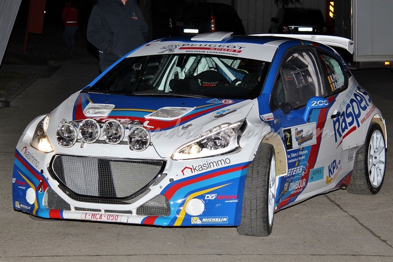 Princen / Kaspers, Peugeot 208 T16 R5, DG Sport