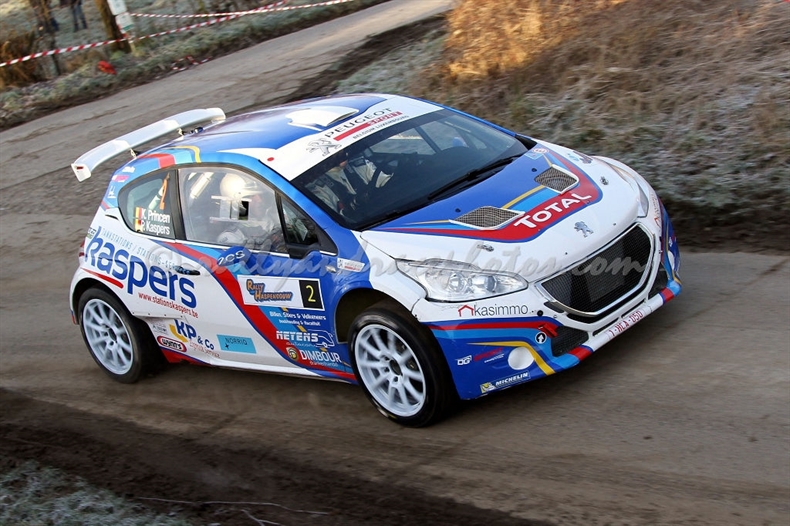 Princen / Kaspers, Peugeot 208 T16 R5, DG Sport