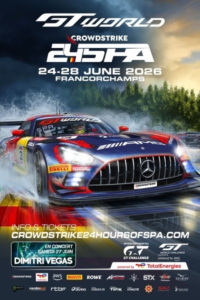 CrowdStrike 24 Hours of Spa 2026
