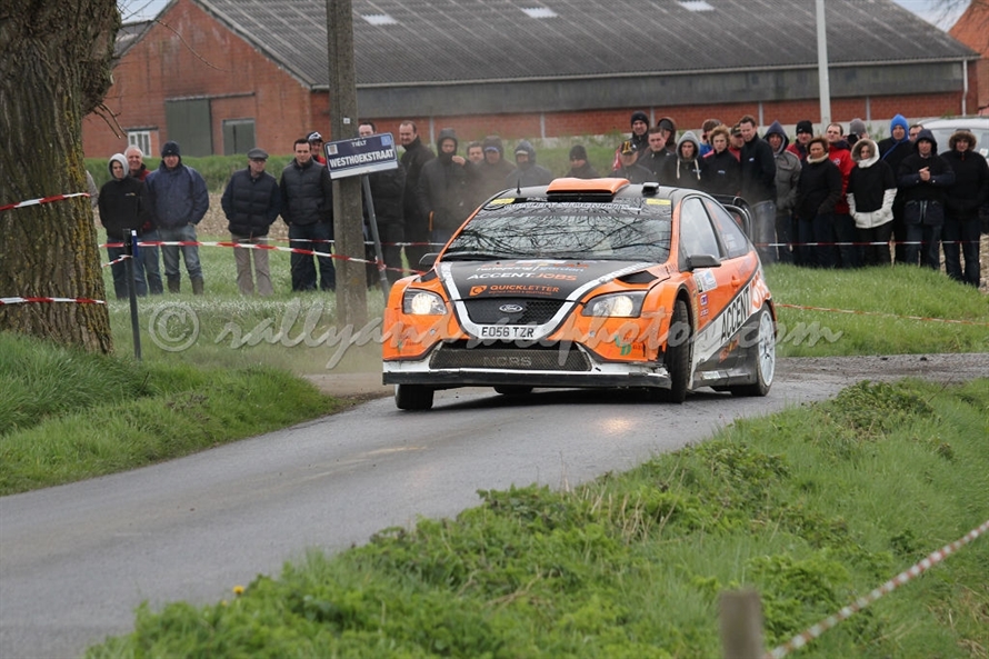Langenakens / Beernaert, Ford Focus WRC, NCRS