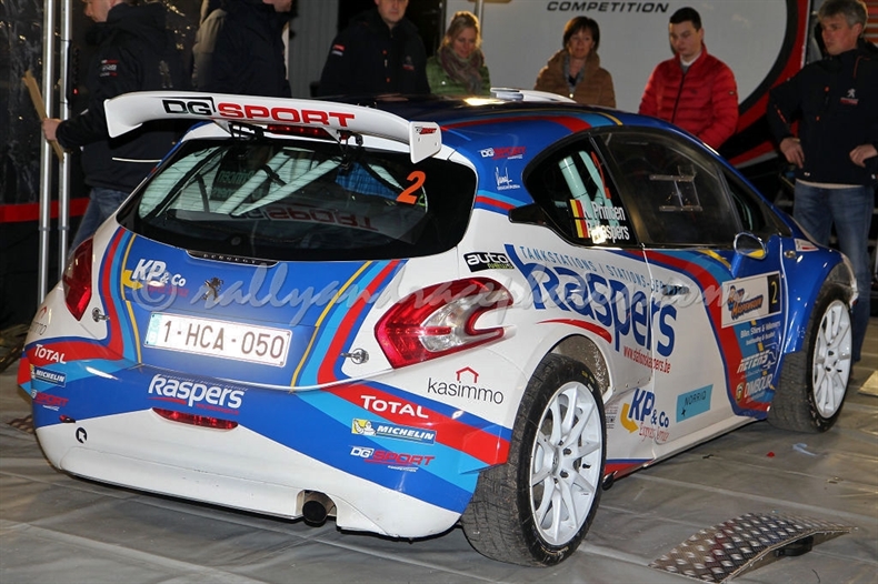 Princen / Kaspers, Peugeot 208 T16 R5, DG Sport